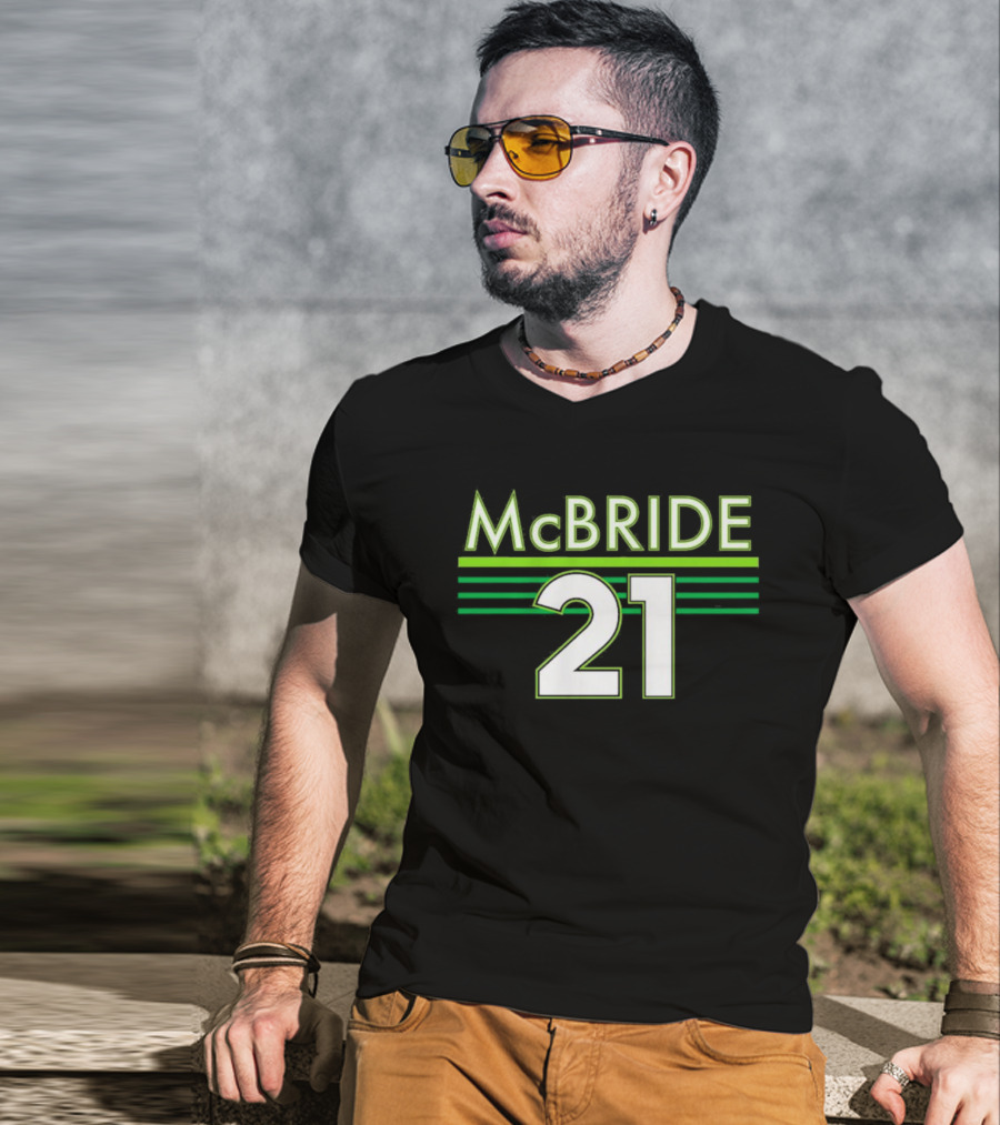 McBride 21 Minnesota Lynx Basketball Player T-Shirt