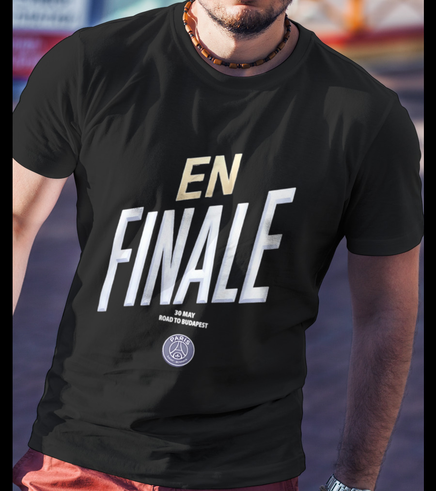Paris Saint Germain En Finale Budapest 2026 T-Shirt