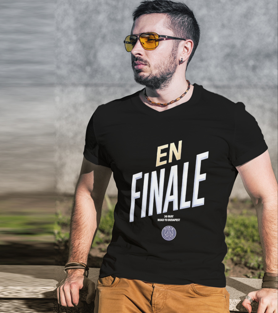 Paris Saint Germain En Finale Budapest 2026 T-Shirt