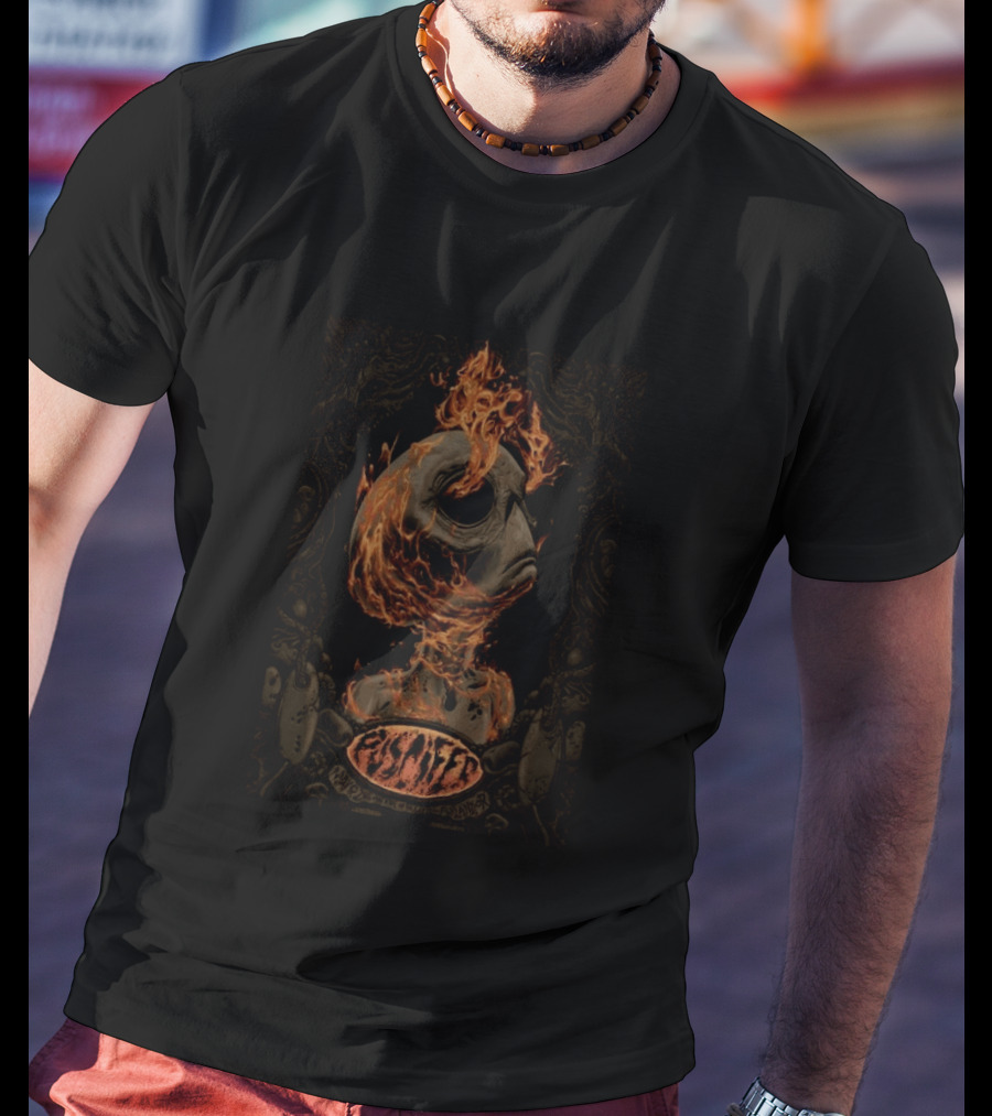Puscifer Portland OR 5 8 2026 Flaming Skull T-Shirt