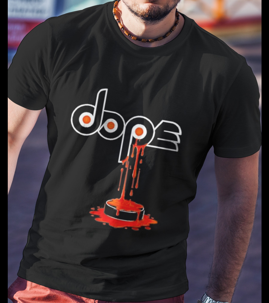 Philadelphia Flyers Dope Dripping Ignite The Orange T-Shirt