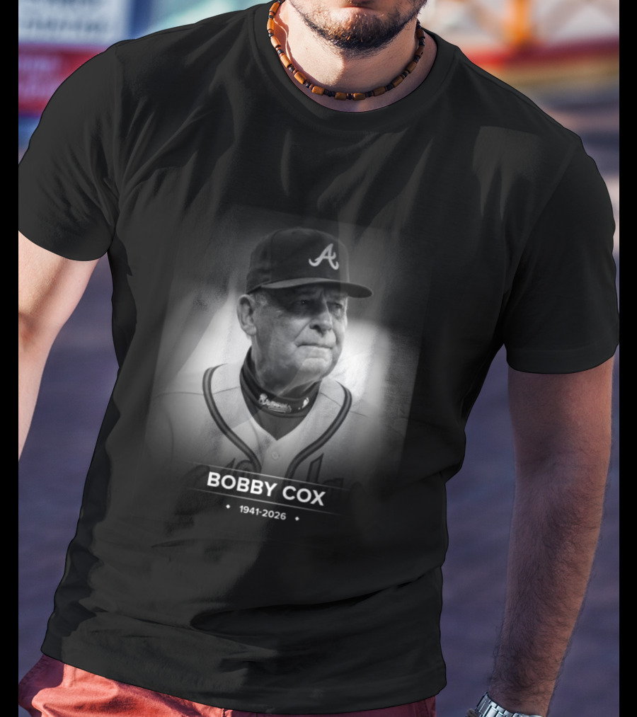 Bobby Cox 1941 2026 Atlanta Braves Manager Legacy T-Shirt