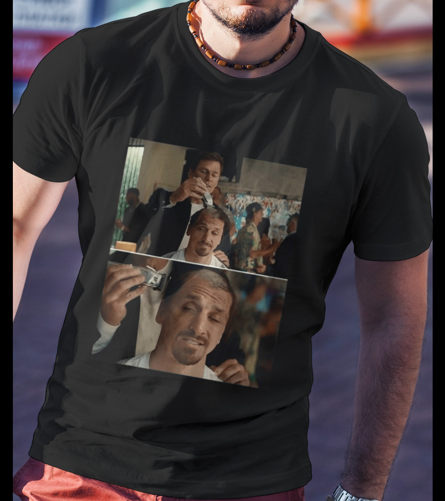 Tom Brady Zlatan Ibrahimović Haircut Almost Friday Scene T-Shirt
