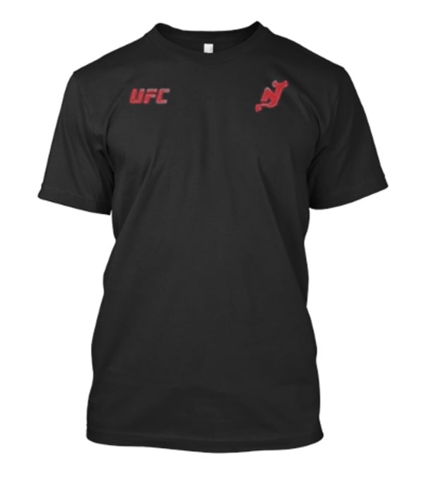 UFC Collaboration With New Jersey Devils T-Shirt