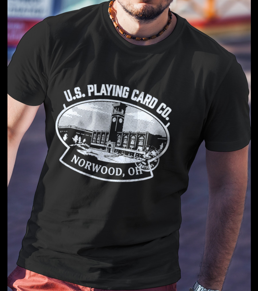 U.S. Playing Card Co. Norwood OH Tower T-Shirt
