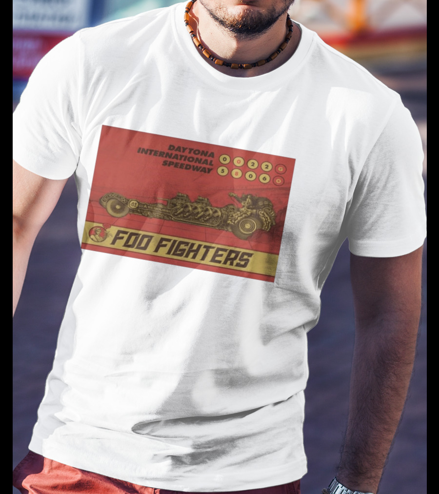 Foo Fighters Daytona International Speedway May 8 2026 Event T-Shirt