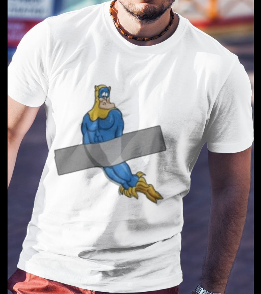 Jim'll Paint It Captain Hero Duct Tape T-Shirt