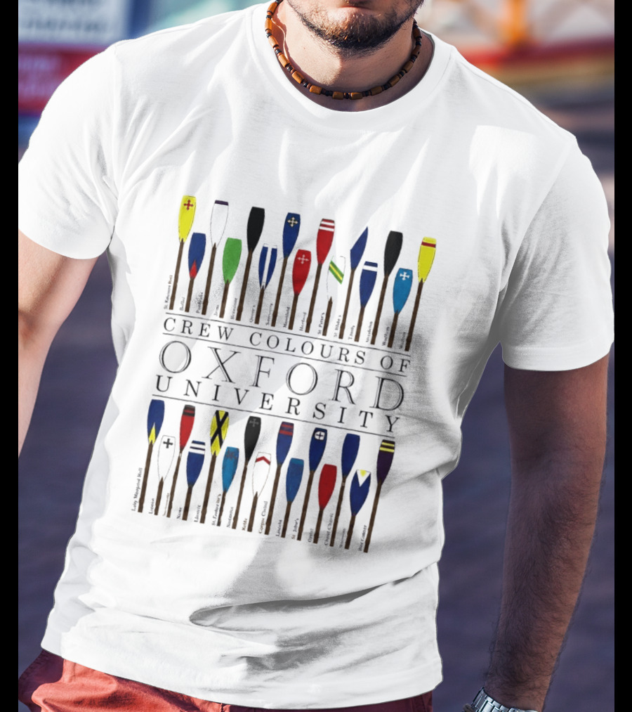 Crew Colours Oxford University Kevin Parker Wear T-Shirt