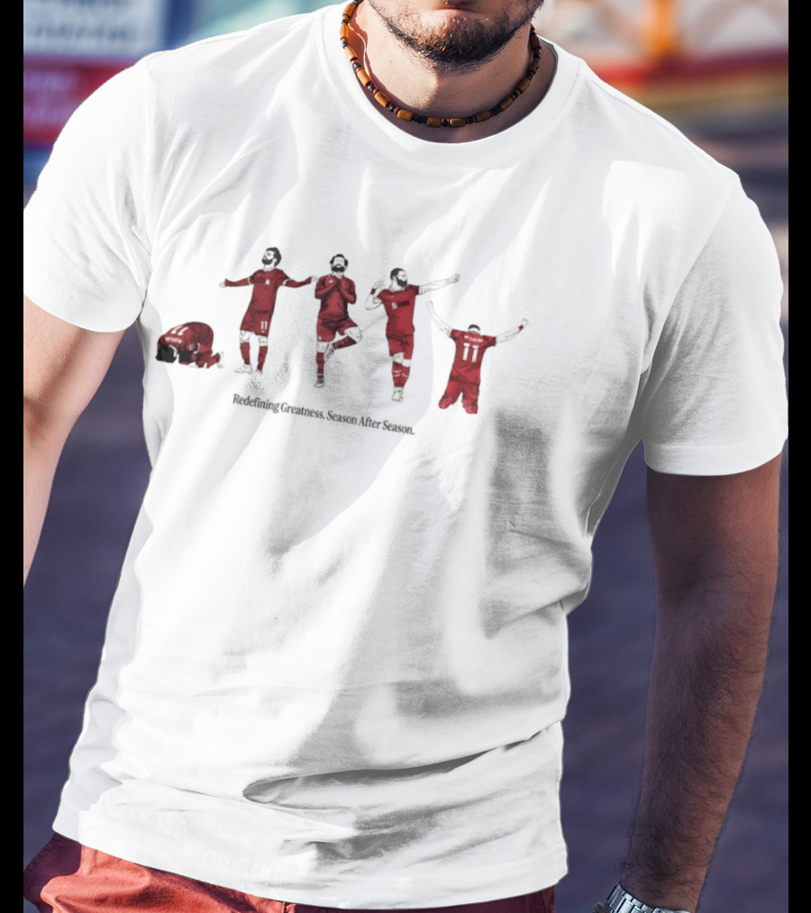 Mohamed Salah Liverpool FC Season After Season Greatness T-Shirt