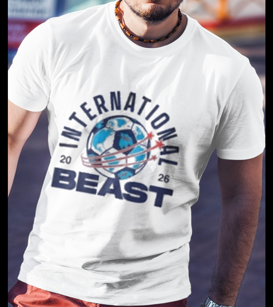 International Beast Soccer 2026 Logo Mr Beast T-Shirt