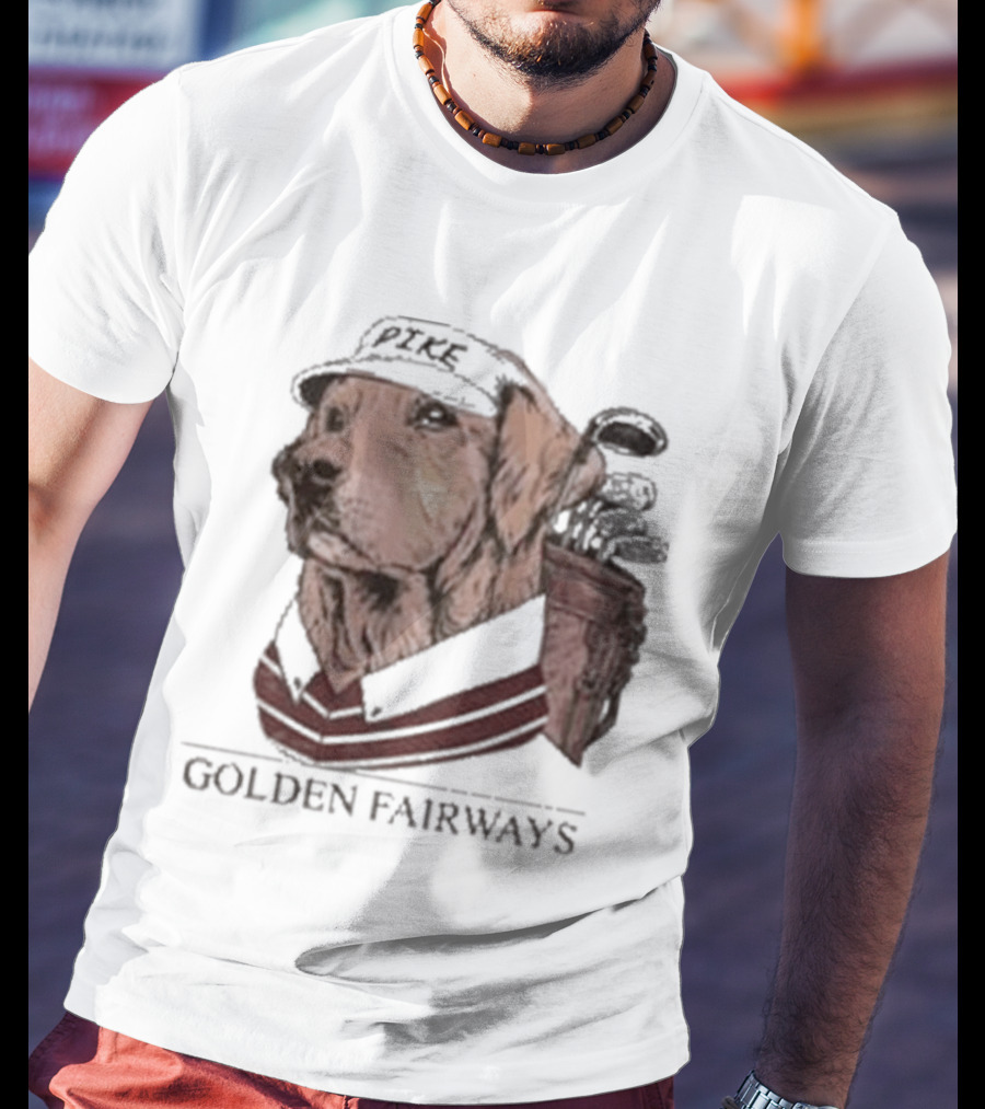 Pike Country Club Golden Fairways Retriever T-Shirt