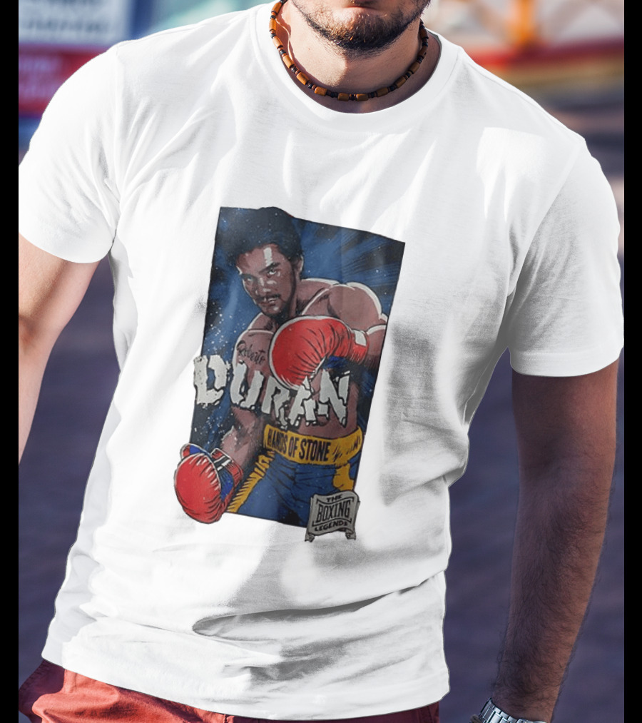 Roberto Duran Hands Of Stone The Boxing Legend T-Shirt