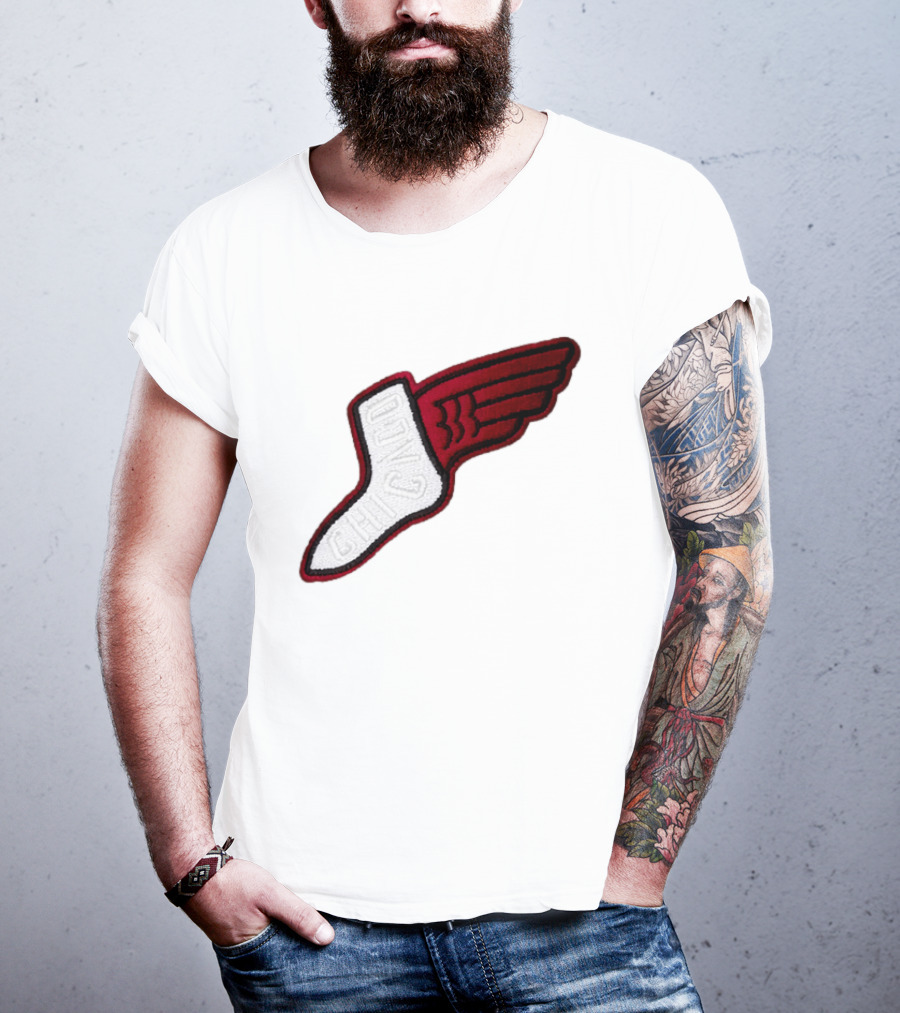 White Sox Chicago Winged Sock 2026 Promo Event T-Shirt