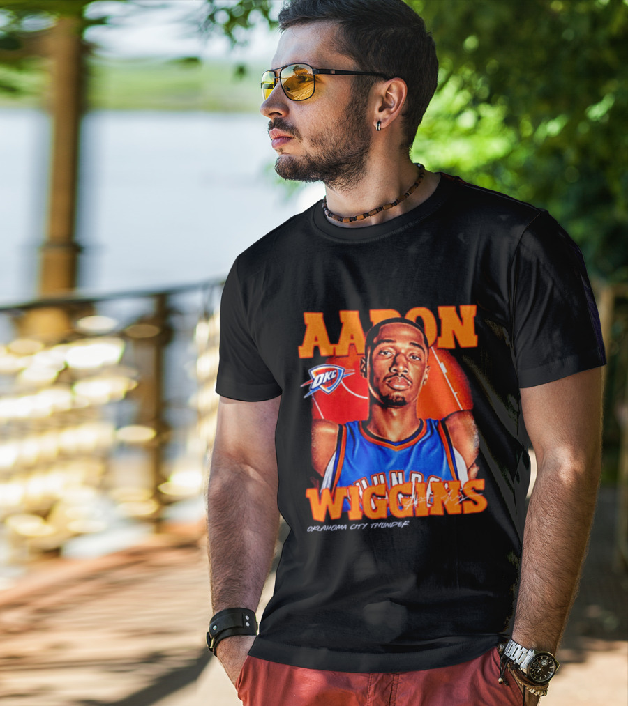 Aaron Wiggins Oklahoma City Thunder OKC Basketball T-Shirt