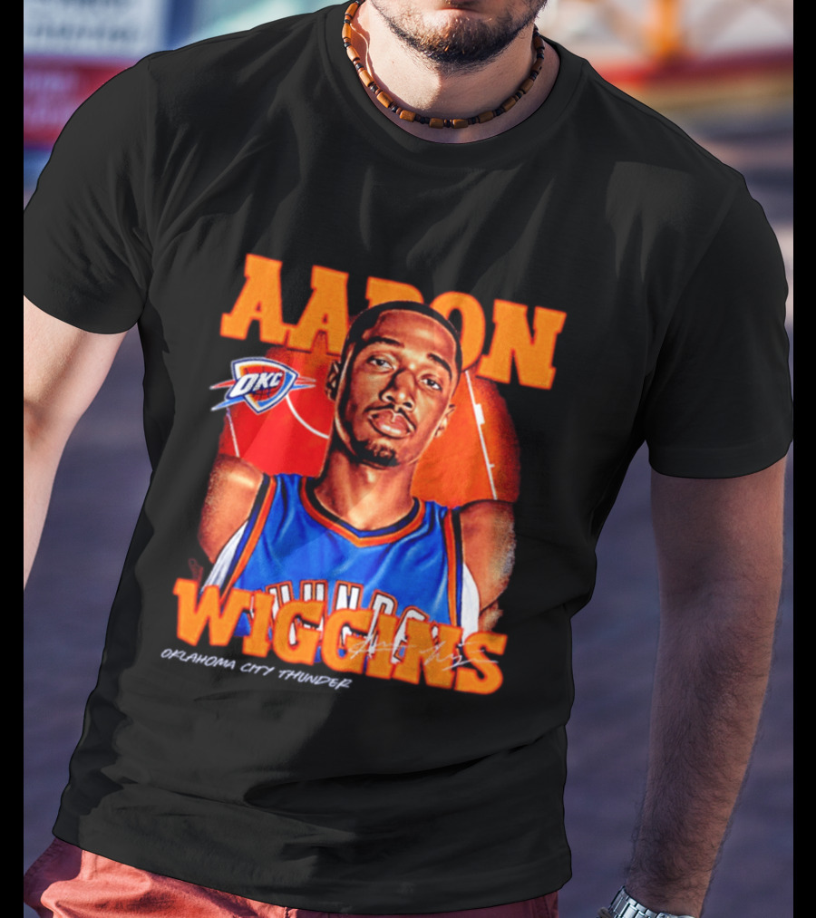 Aaron Wiggins Oklahoma City Thunder OKC Basketball T-Shirt