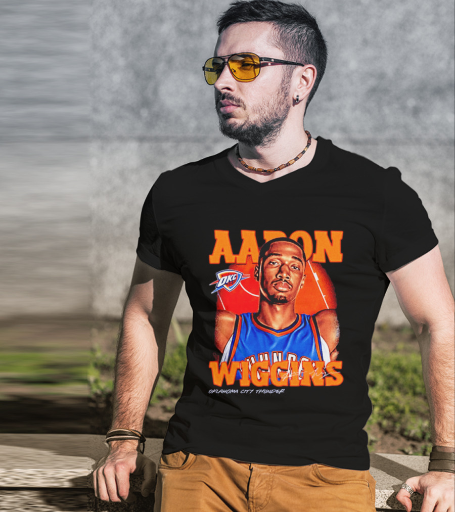 Aaron Wiggins Oklahoma City Thunder OKC Basketball T-Shirt