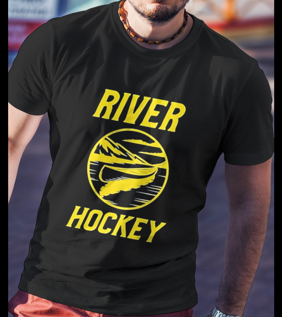 Buffalo Sabres River Hockey Scenic Canoe Adventure T-Shirt