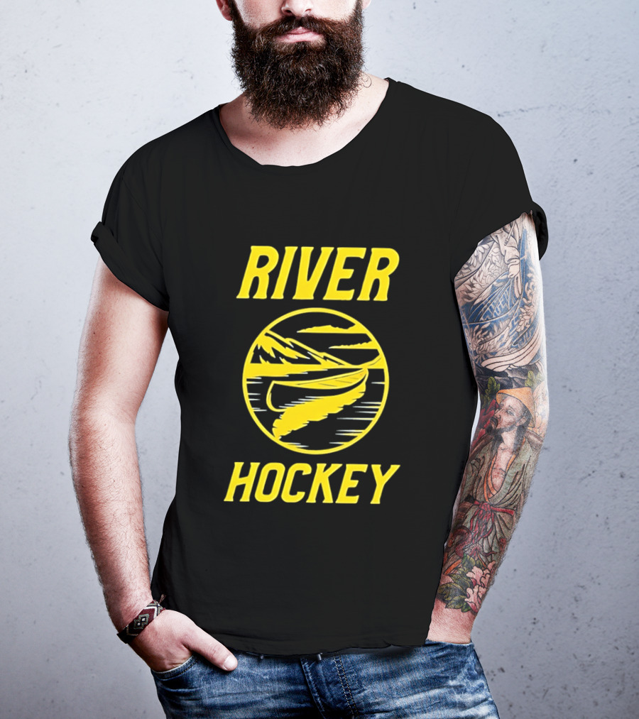 Buffalo Sabres River Hockey Scenic Canoe Adventure T-Shirt