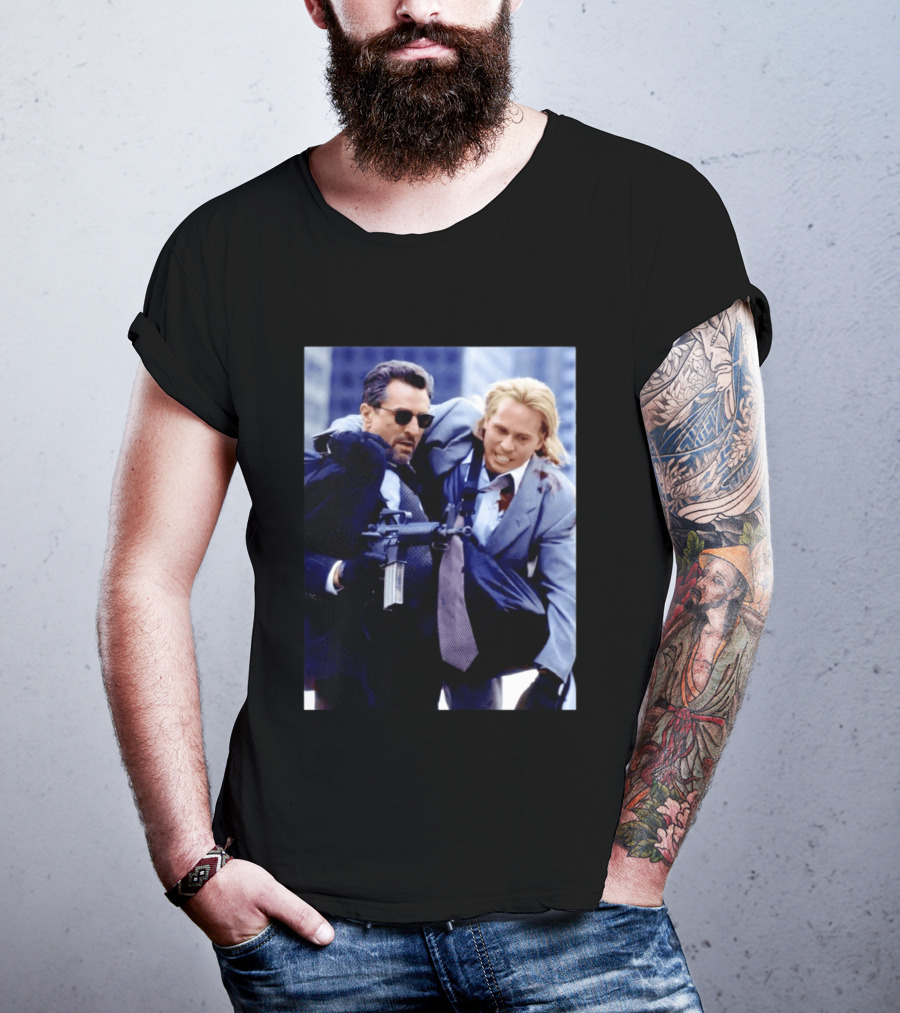 Chris Shiherlis Heat Movie Iconic Scene Cult T-Shirt