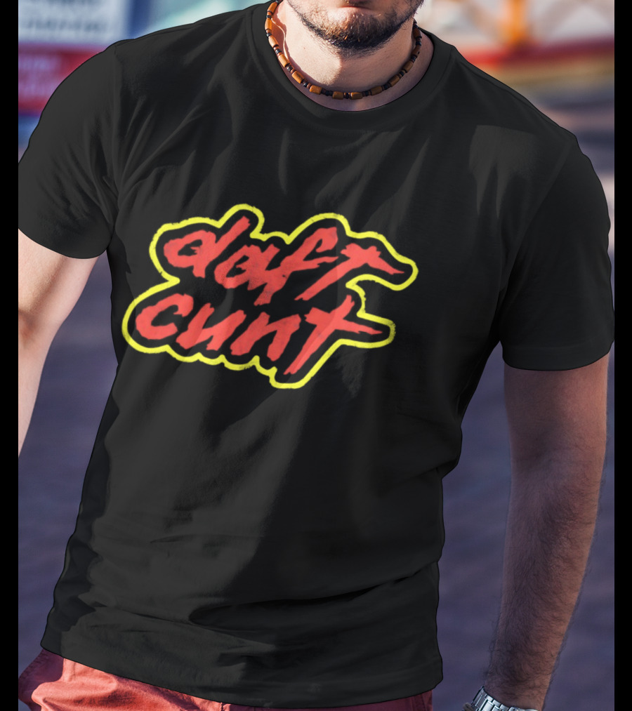 Daft Cunk Parody Album Homework Text Yellow T-Shirt