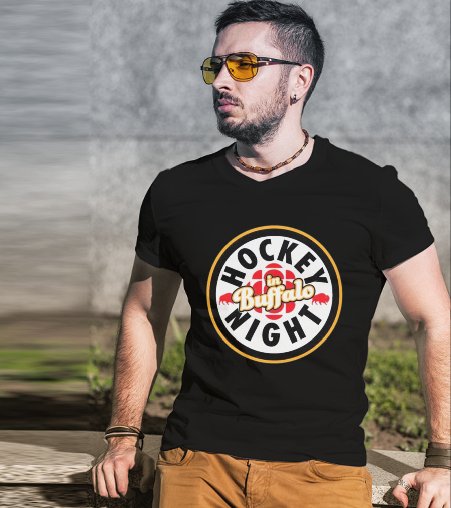 Hockey Night In Buffalo Buffaloes CBC T-Shirt