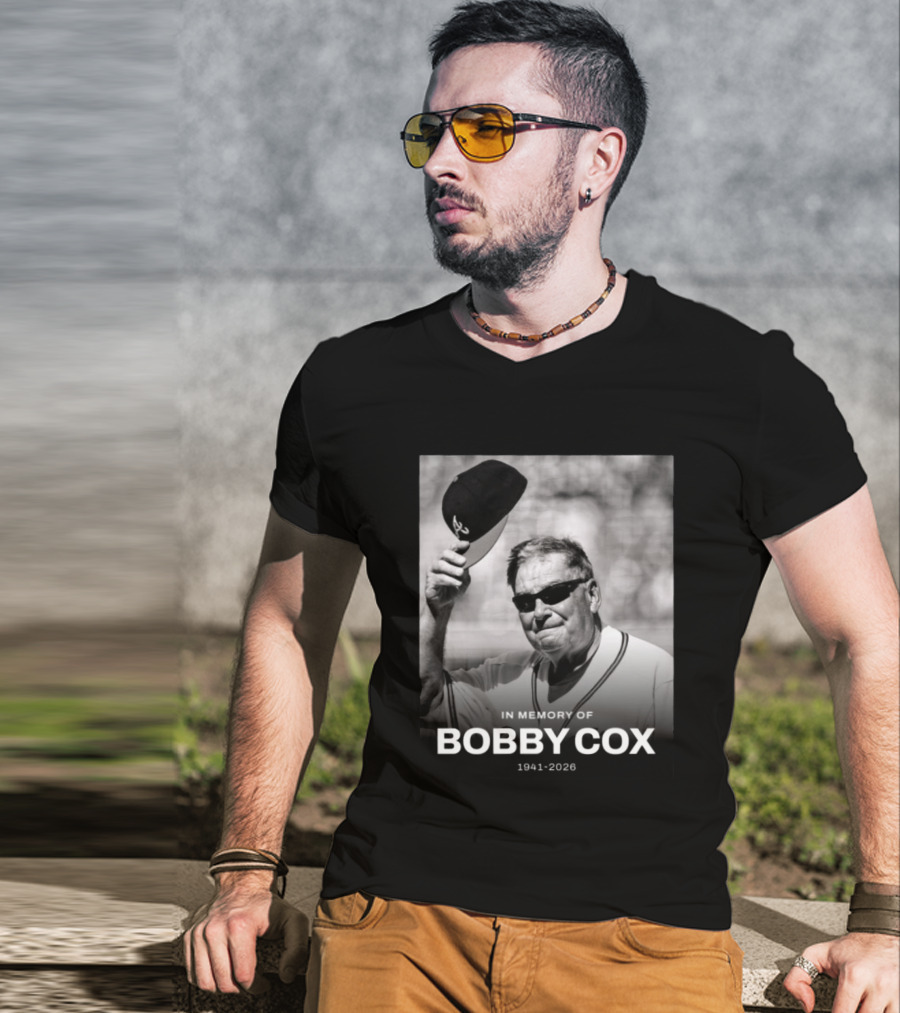 In Memory Of Bobby Cox 1941 2026 T-Shirt