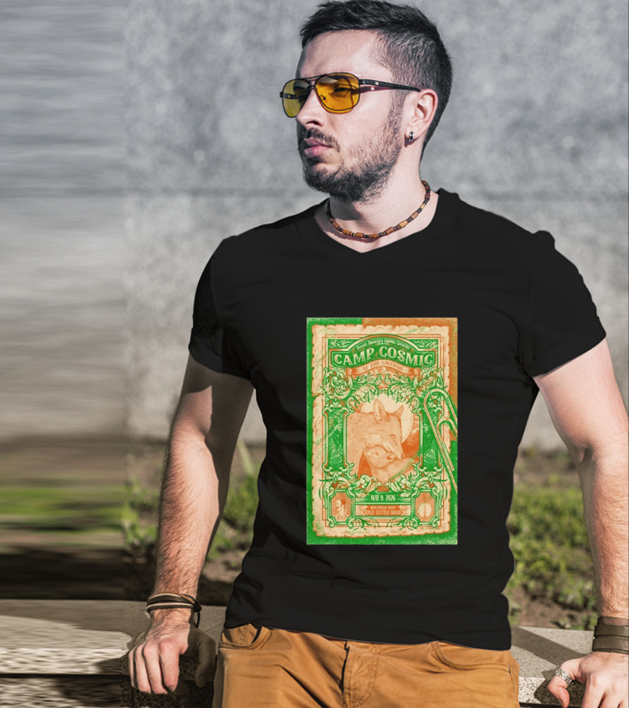 May 9 2026 Daniel Donato's Cosmic Country Camp Cosmic At The Caverns Kyle Tuttle Band Pelham TN Tour T-Shirt