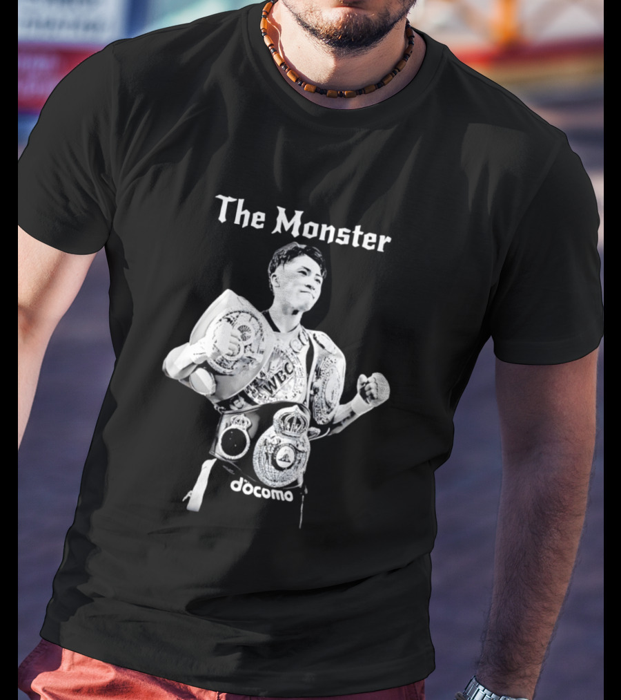 Naoya Inoue The Monster Boxing Champion WBC Belts Docomo T-Shirt