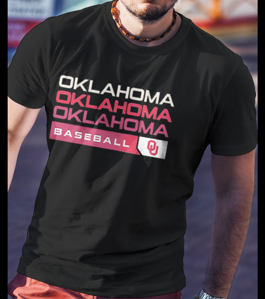 Oklahoma Sooners Baseball 2026 Tri Blend Hype T-Shirt
