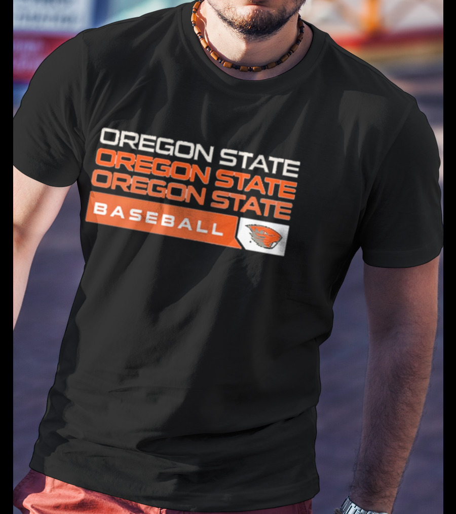 Oregon State Beavers College Baseball 2026 Tri Blend T-Shirt