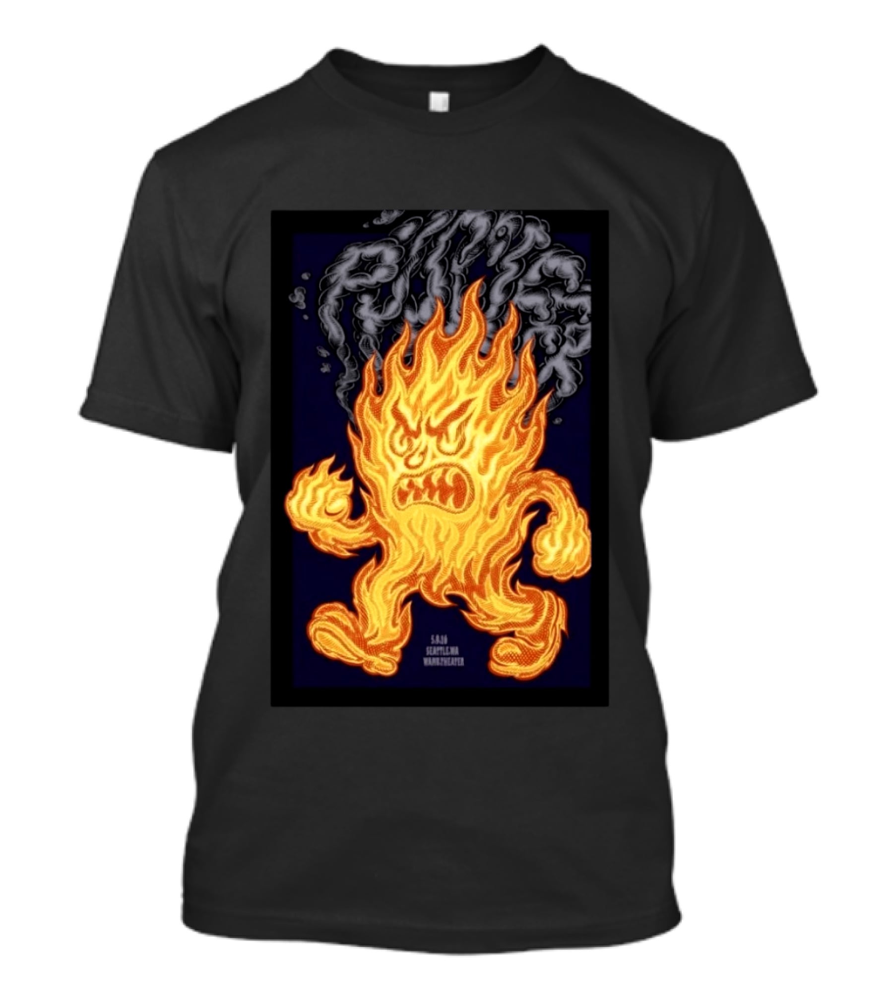 Puscifer Fiery Character May 9 2026 Seattle WAMU Theater T-Shirt