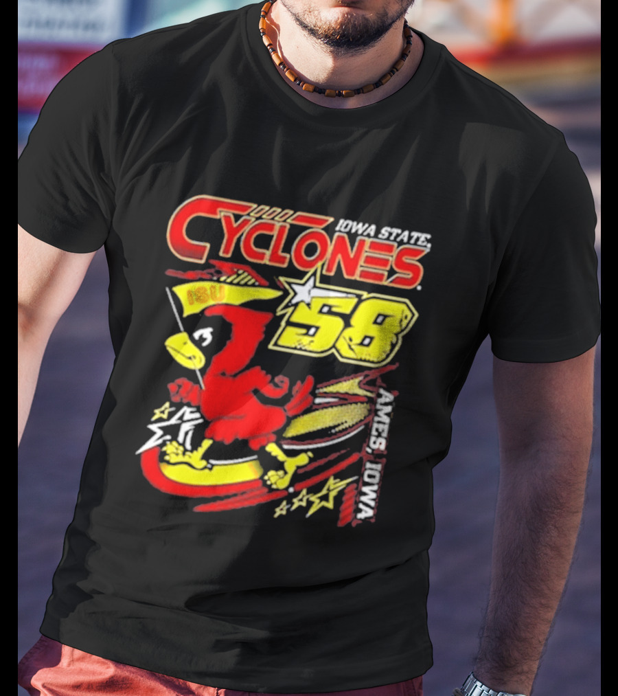 Iowa State Cyclones ISU 58 Ames Iowa T-Shirt