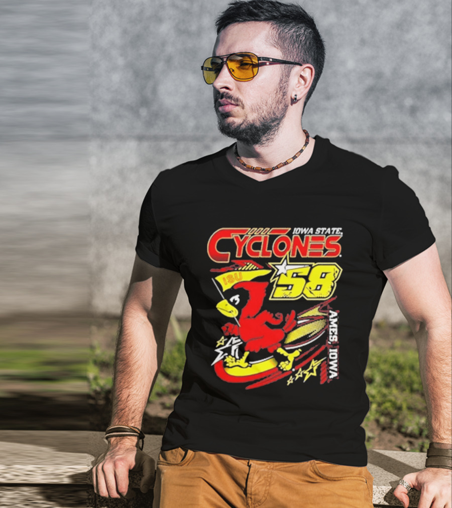 Iowa State Cyclones ISU 58 Ames Iowa T-Shirt