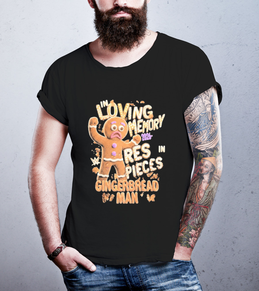 Sami Zayn Gingerbread In Loving Memory T-Shirt