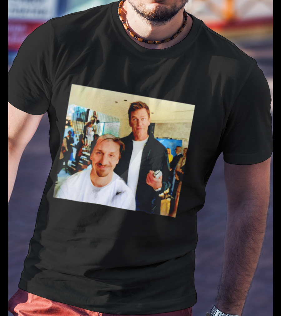 Tom Brady Almost Friday Giving Zlatan Ibrahimović A Haircut T-Shirt