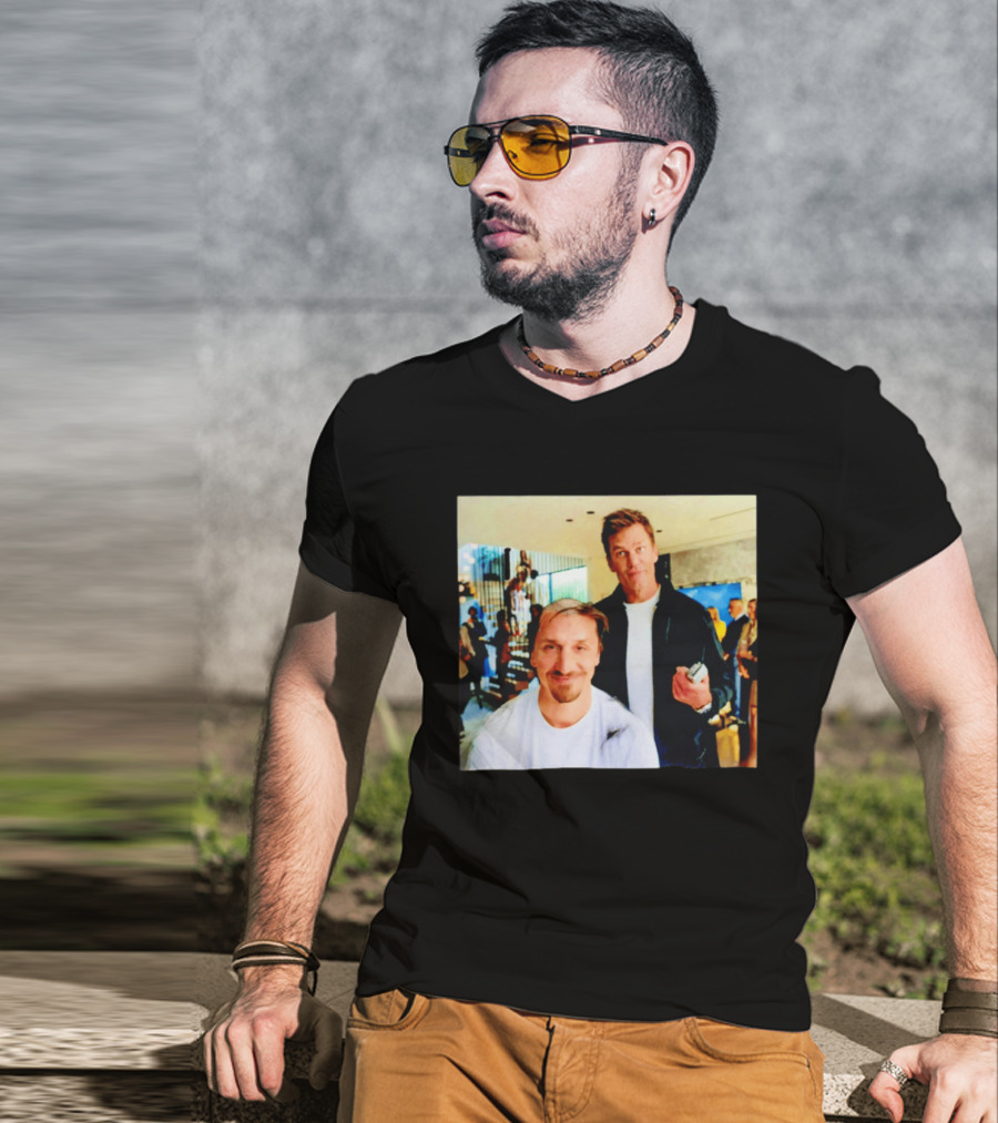 Tom Brady Almost Friday Giving Zlatan Ibrahimović A Haircut T-Shirt