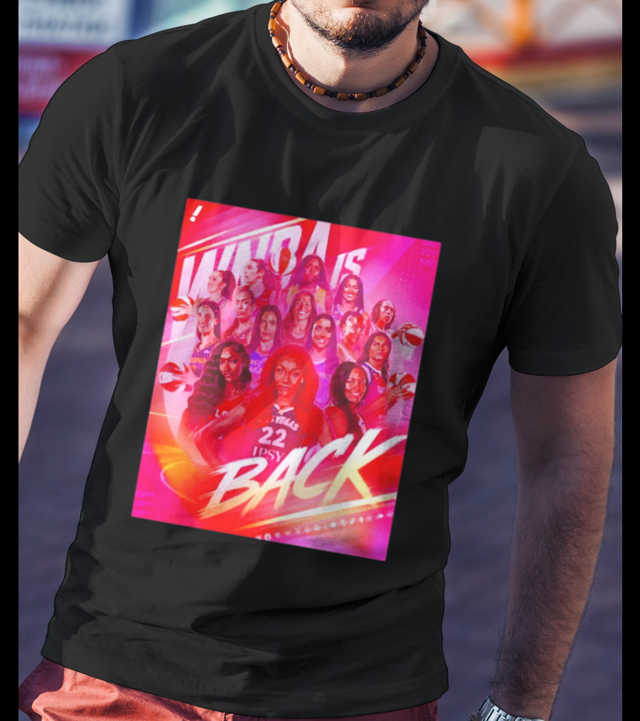 WNBA Is Back 30th Season Highlights Las Vegas Basketball Stars T-Shirt