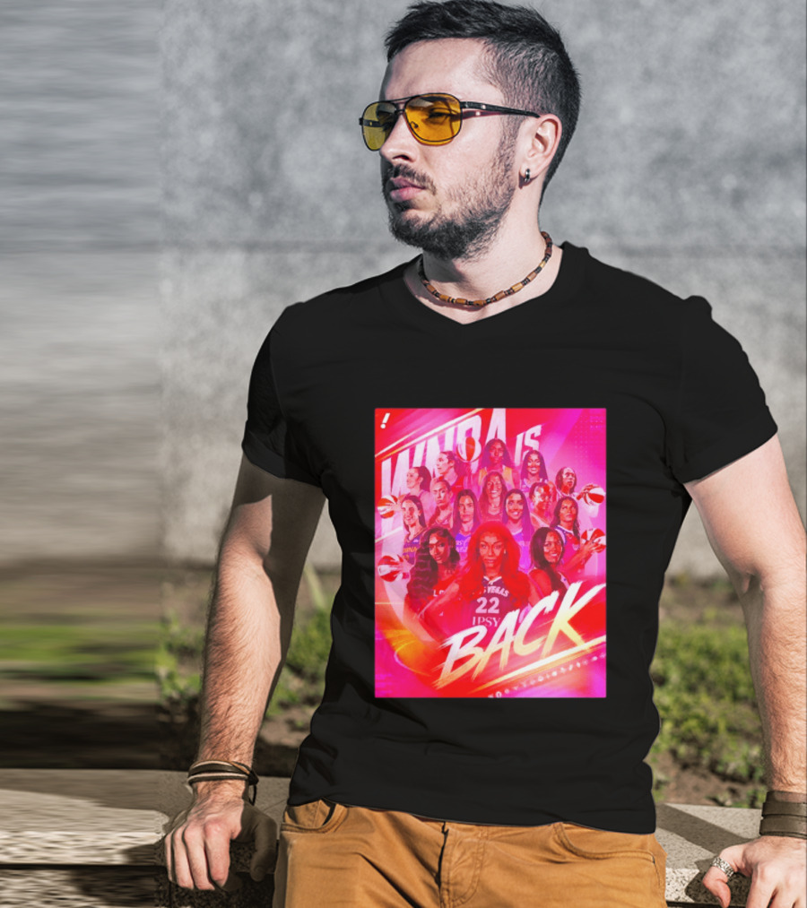 WNBA Is Back 30th Season Highlights Las Vegas Basketball Stars T-Shirt
