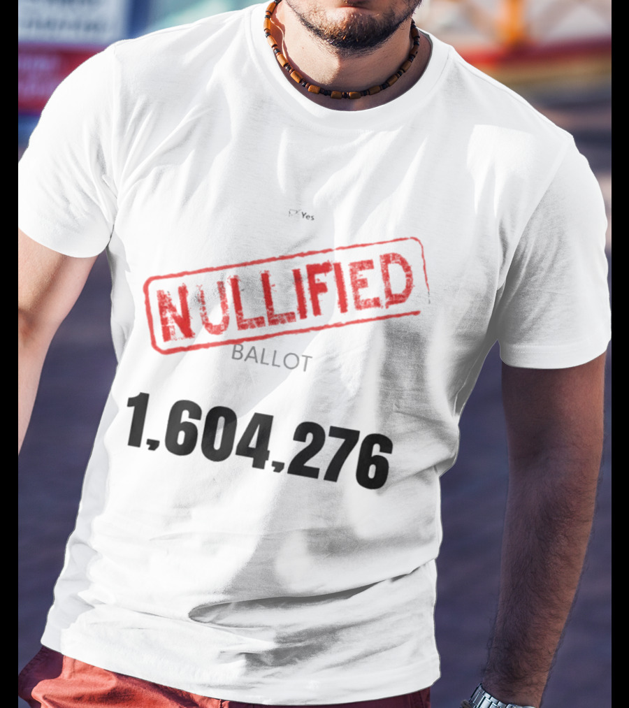 NULLIFIED BALLOT 1604276 Virginia Redistricting Protest T-Shirt
