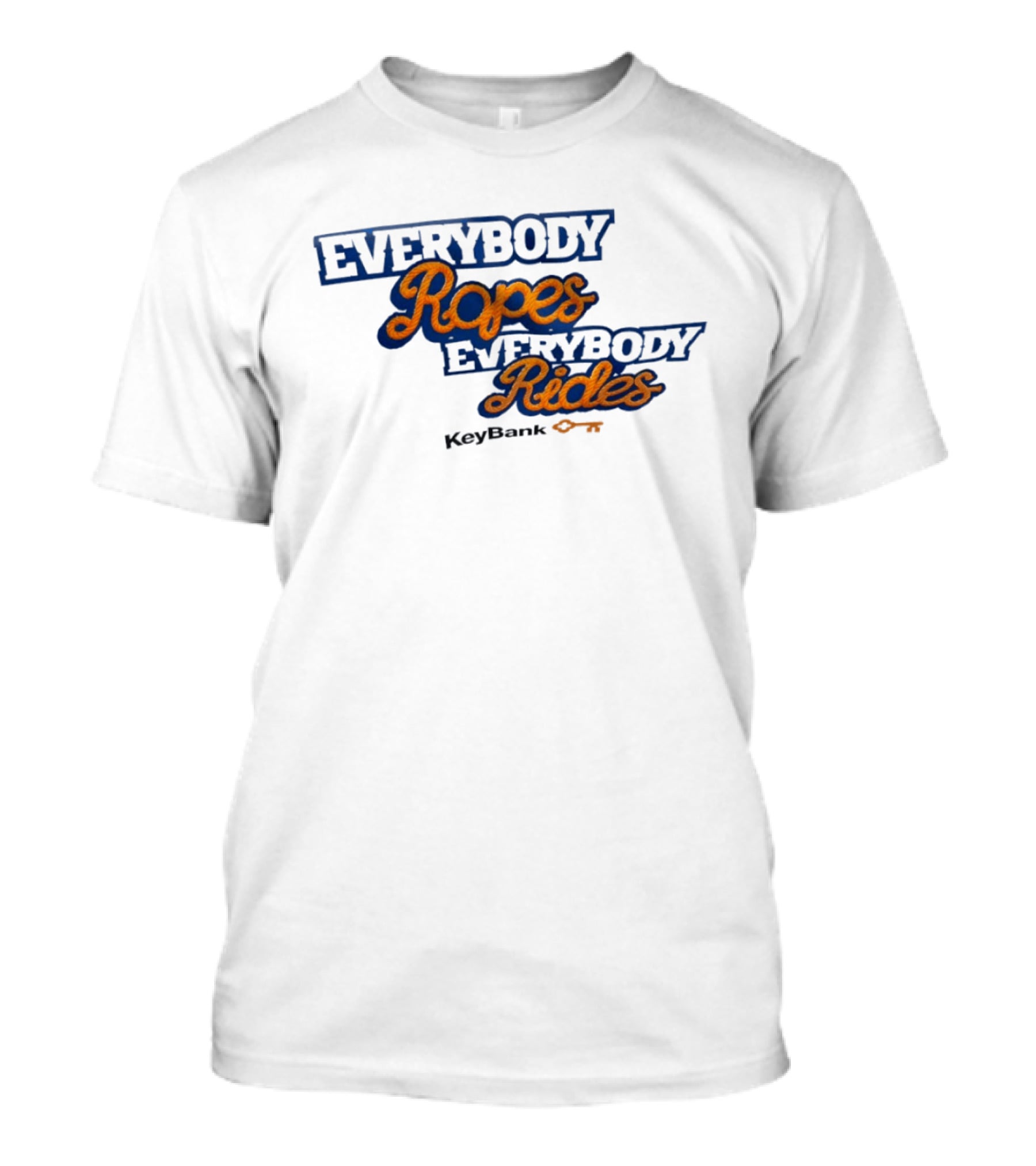 Everybody Ropes Everybody Rides KeyBank Buffalo Sabres NHL Hockey T-Shirt