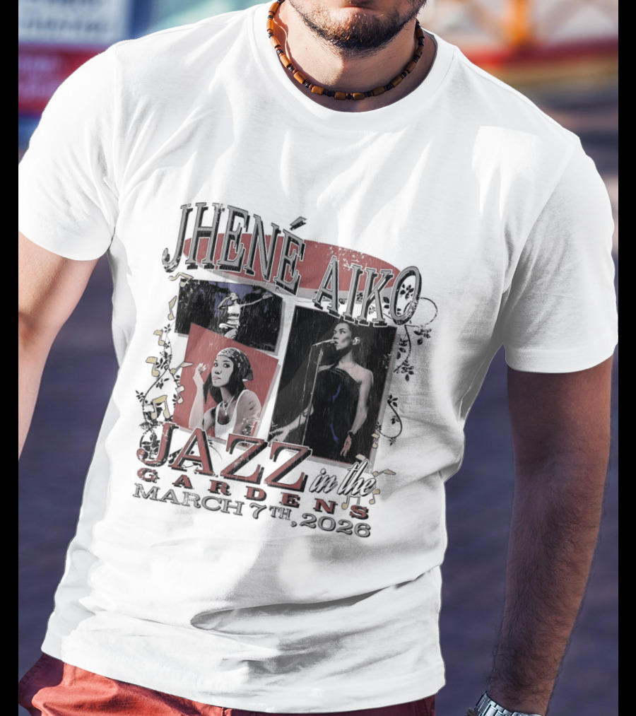 Jhene Aiko Jazz In The Gardens March 7 2026 Event T-Shirt