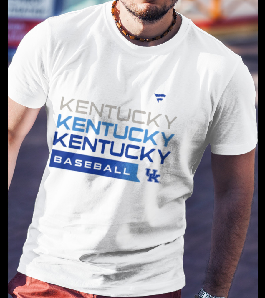 Kentucky Wildcats Baseball Tri Blend Hype Fanatics T-Shirt