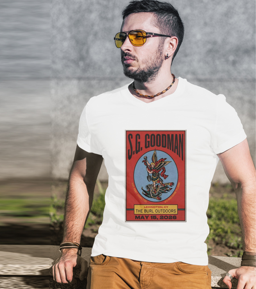 S.G. Goodman Lexington KY The Burl Outdoors May 15 2026 With Abby Hamilton And Marie TIllman T-Shirt