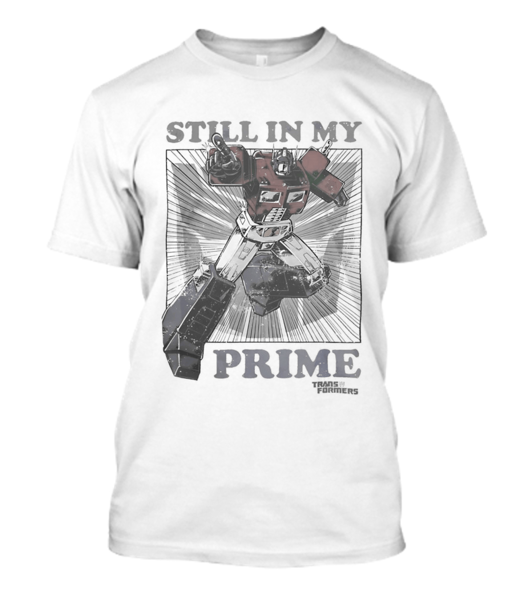 Still In My Prime Transformers Father's Day Dad T-Shirt