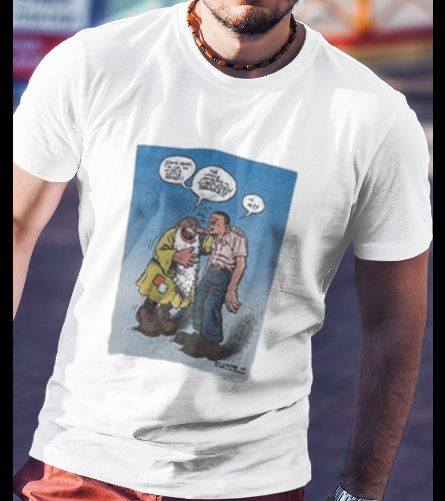 Barn Owl Seattle 1987 R. Crumb Mr Natural Comic Speech Bubbles T-Shirt