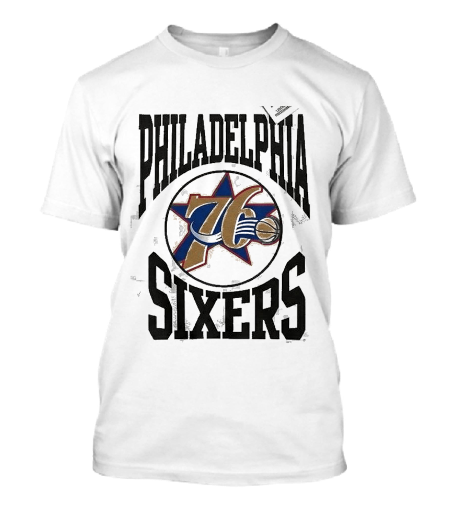 Philadelphia 76ers Rhiannon Ally Good Morning America Grey T-Shirt
