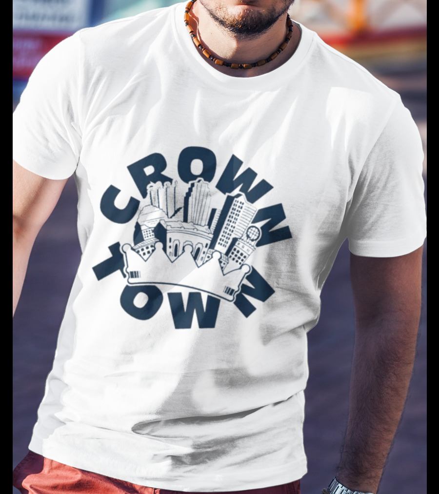 Kansas City Crown Town Skyline Architecture T-Shirt