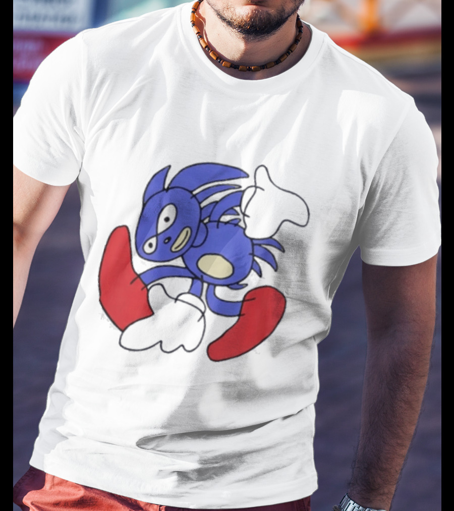 Sanic Hegehog Meme Sega T-Shirt