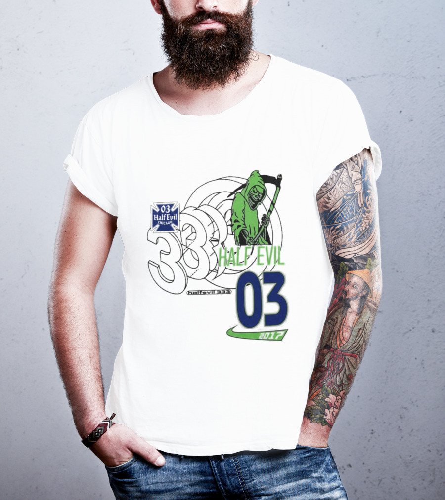 Halfevilco 333 Male Evil 03 Grim Reaper T-Shirt