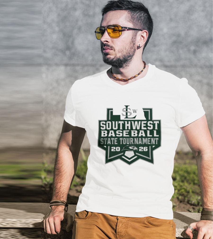 Southwest Silver Hawks Baseball State Tournament 2026 T-Shirt